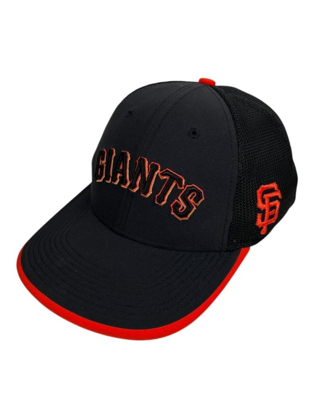San Francisco Giants Hat Cap Fitted Mens M/L Black MLB Baseball Nike Dri Fit